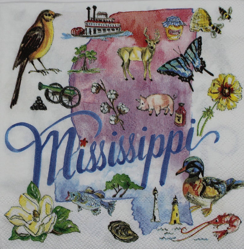 MollyDeeCreations Decoupage Cocktail Napkins - Thumbnail 2