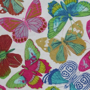 Decoupage Cocktail Napkins / Bright Butterflies