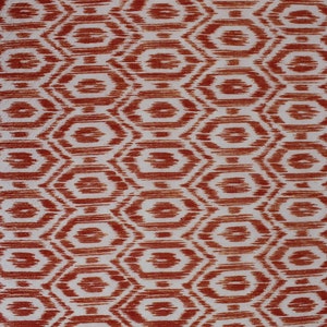 Decoupage Lunch Napkins / Orange and White Pattern