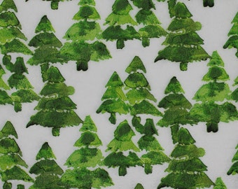 Decoupage Cocktail Napkins / Christmas Trees