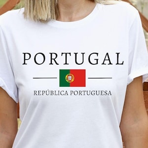 Portugal T shirt, Portuguese Flag  Shirt,  Crewneck Unisex Soft and Comfortable T- shirt