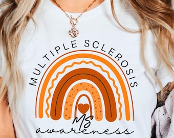MS Bewusstsein Shirt, Multiple Sklerose Krieger T-Shirt, MS Bewusstsein T Shirt, Bewusstsein Unisex T-Shirt