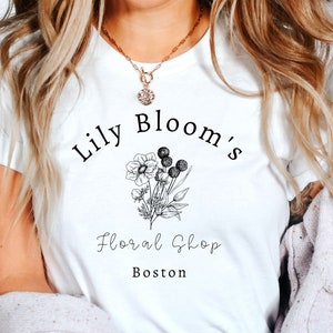 Lily Bloom&#39;s Florist T shirt | It Ends With Us Shirt | Colleen Hoover Tee | Lily Bloom | Booktok | It Starts With Us | BIB
