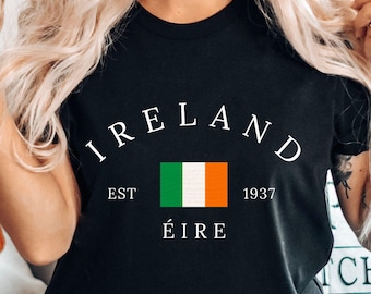 Ireland T Shirt, Ireland Shirt, Eire Shirt, Unisex Soft and Comfortable Crewneck Tshirt