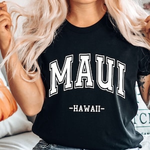 Hawaii Shirt, Hawaii Gift, Soft Crewneck Tee, Unisex Maui Tee, Soft and Comfortable T-shirt, Maui Souvenir