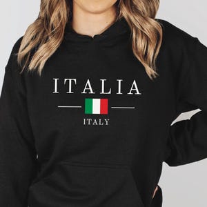 Italy Hoodie, Italy Flag Hoodie Unisex Heavy Blended Hooded Sweatshirt