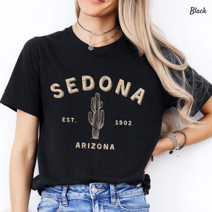 Sedona Arizona T-shirt: Unisex Cactus Graphic Tee