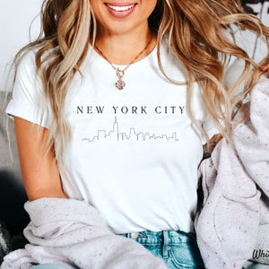 New York City T-shirt - New York Tee,  East Coast Shirt - NYC T-shirt - Unisex Heavy Blend Crewneck Tee