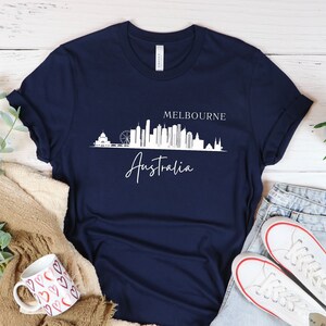 Melbourne Australia T Shirt, Australia Oceana T shirt, Melbourne City Shirt, Unisex Crewneck Australia T Shirt image 8