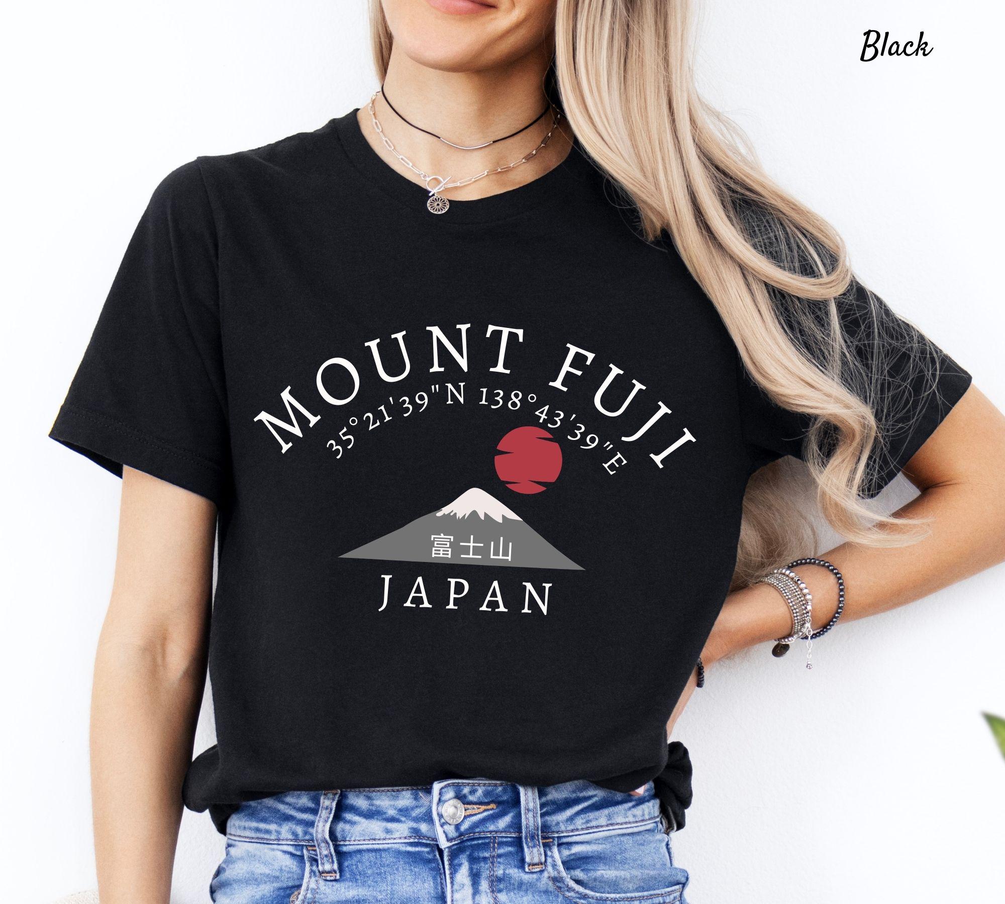 Mount Fuji Shirt, Japan T Shirt, Volcano Mountain Shirt