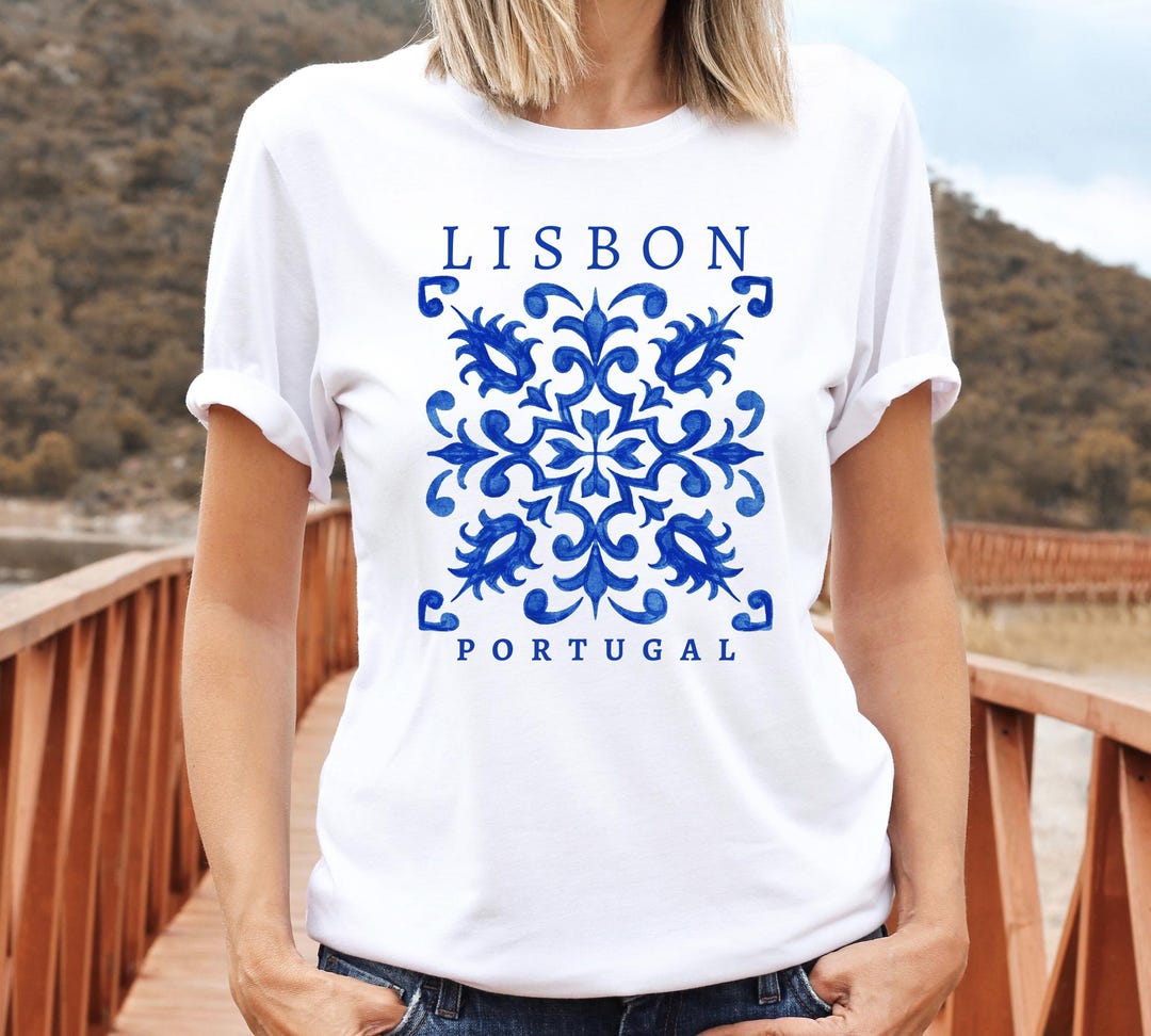 Buy Lisbon T Shirt, Portugal Shirt, Lisbon Gift, Crewneck Unisex Soft and  Comfortable T- Shirt Online in India