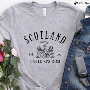 Scotland Shirt, Scotland T shirt, Scotland Gift , Scottish Gift, UK Shirt, United Kingdom T shirt, Unisex Soft and Comfortable T shirt image 4