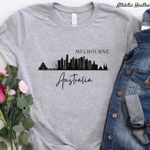 Melbourne Australia T Shirt, Australia Oceana T shirt, Melbourne City Shirt, Unisex Crewneck Australia T Shirt image 3