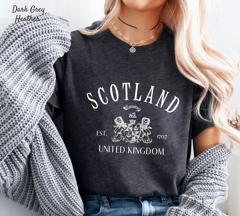 Scotland Shirt, Scotland T shirt, Scotland Gift , Scottish Gift, UK Shirt, United Kingdom T shirt, Unisex Soft and Comfortable T shirt image 1