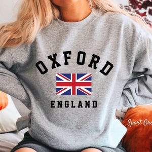 Oxford Sweatshirt,  England Sweatshirt, UK Sweatshirt, Oxford England Unisex Heavy Blend Crewneck Sweatshirt