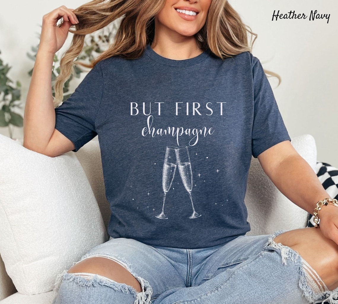 Trendy Champagne T Shirt, Champagne Social Club, First Champagne Shirt ...