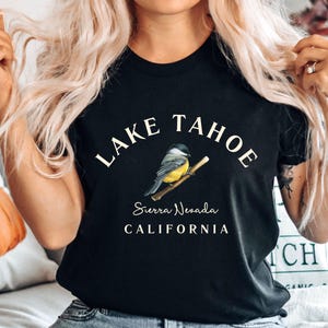 Lake Tahoe Shirt, California Lake Tahoe  Unisex T-shirt