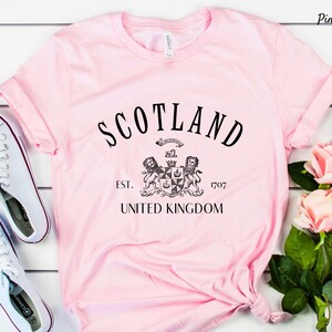 Scotland Shirt, Scotland T shirt, Scotland Gift , Scottish Gift, UK Shirt, United Kingdom T shirt, Unisex Soft and Comfortable T shirt image 11