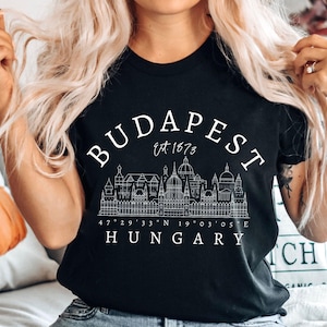 Budapest Shirt, Hungary T-shirt, Crewneck Unisex Soft and Comfortable T- shirt