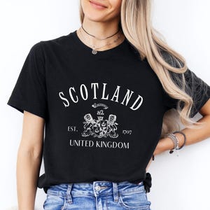 Scotland Shirt, Scotland T shirt, Scotland Gift , Scottish Gift, UK Shirt, United Kingdom T shirt, Unisex Soft and Comfortable T shirt image 2