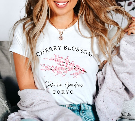 Tokyo Japan Cherry Blossom Gardens Japan T-shirt, Sakura
