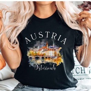 Austria Osterreich Shirt, Austria T shirt, Austria Gift Crewneck Shirt Unisex Soft and Comfortable T Shirt