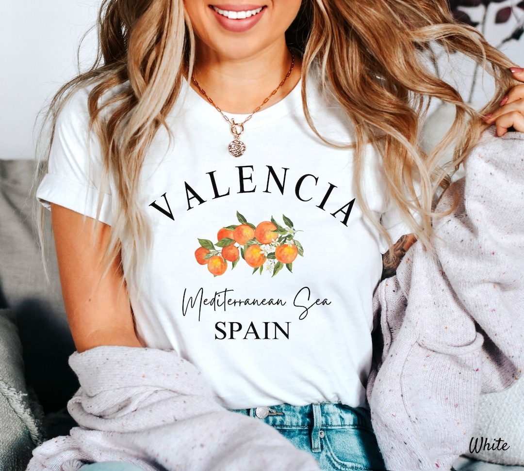バレンシア　シャツ　XXL　Draps　オレンジ　黒　スペイン　VALENCIA バレンシア スペイン Tシャツ、バレンシア オレンジ、スペイン Tシャツ