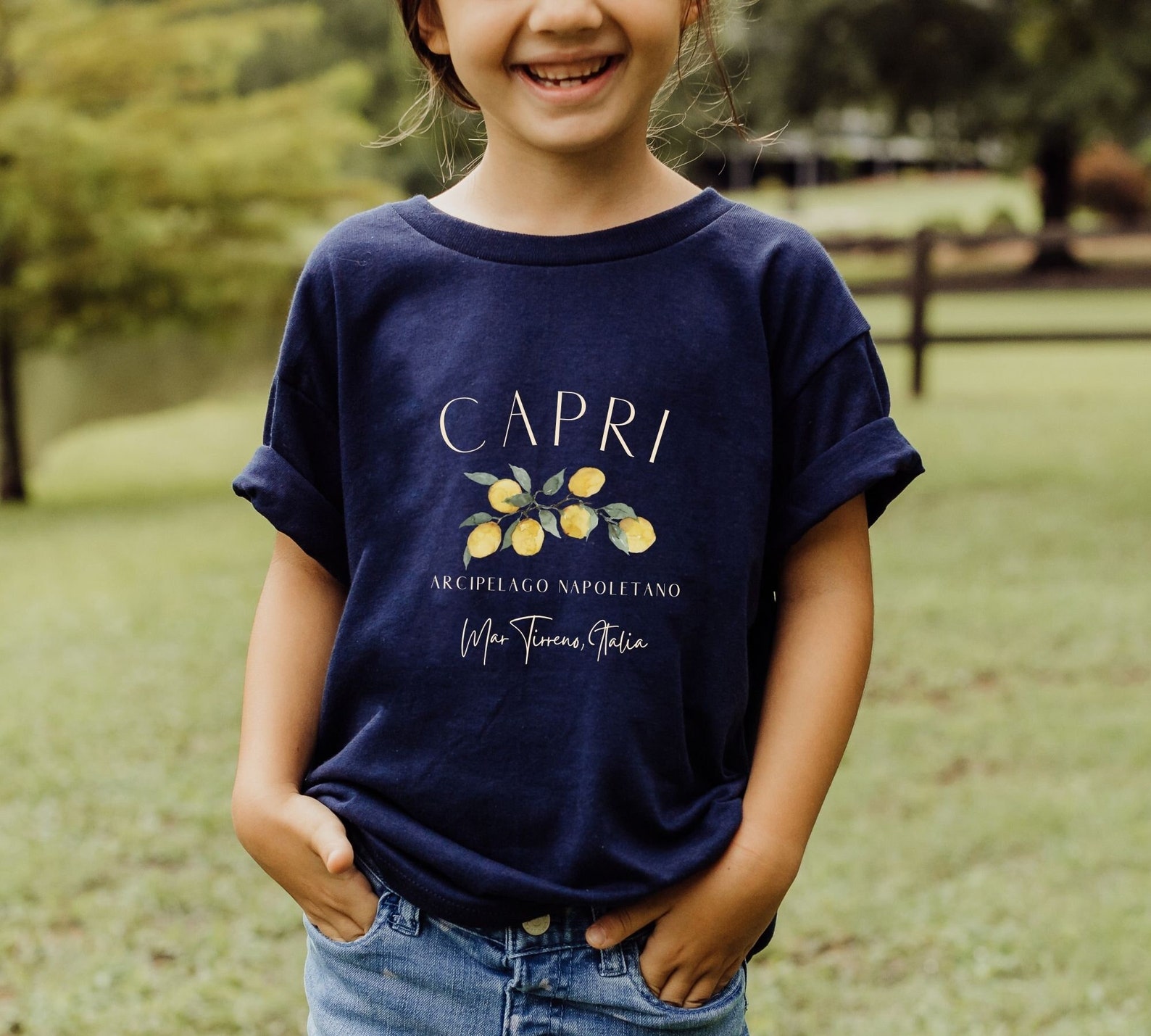 KIDS CROP TIE FRONT SHIRT 12-14 FROM SORRENTO WITH LOVE