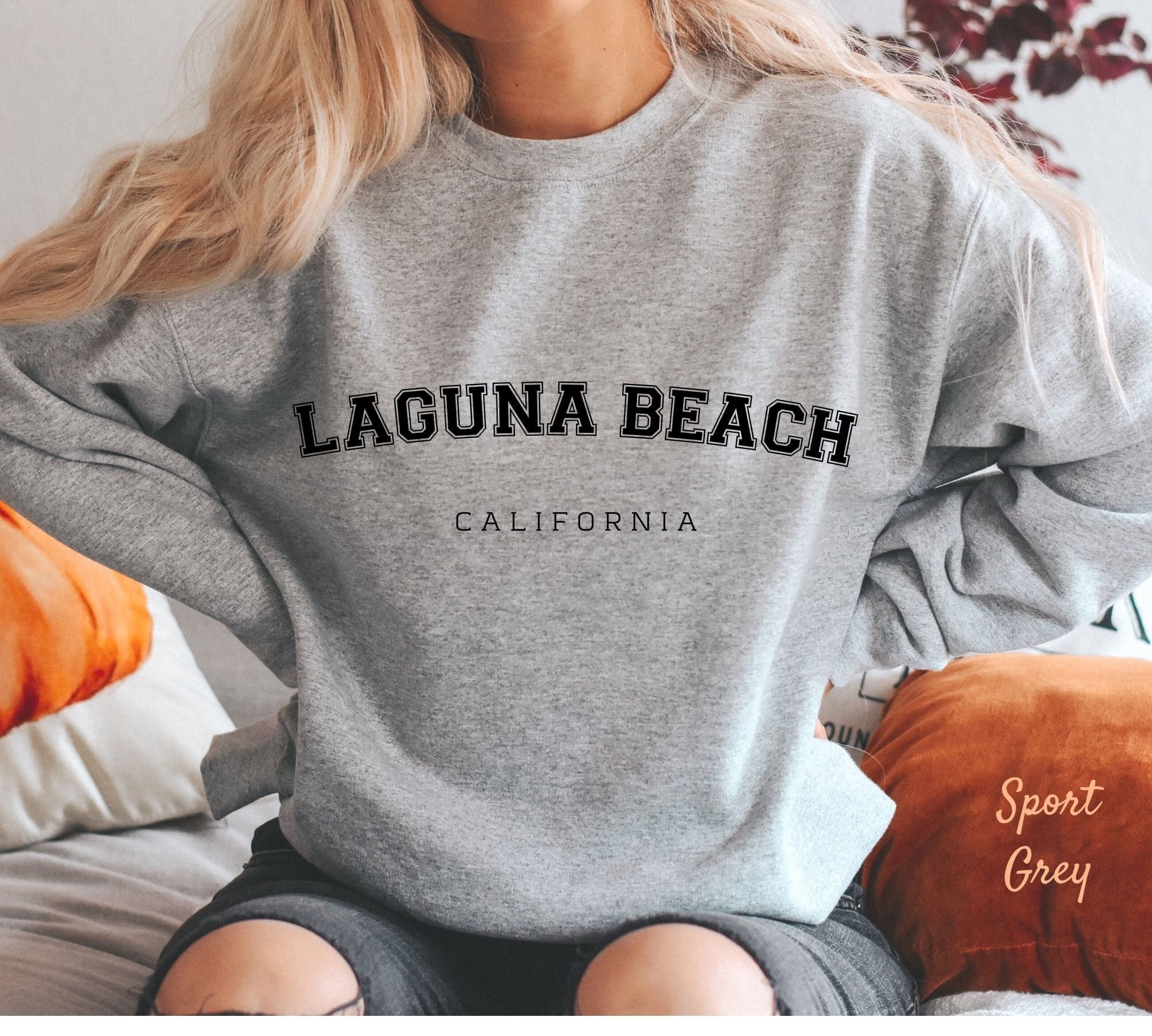 Long Sleeve 'Laguna' Crew Neck Sweatshirt main image 1