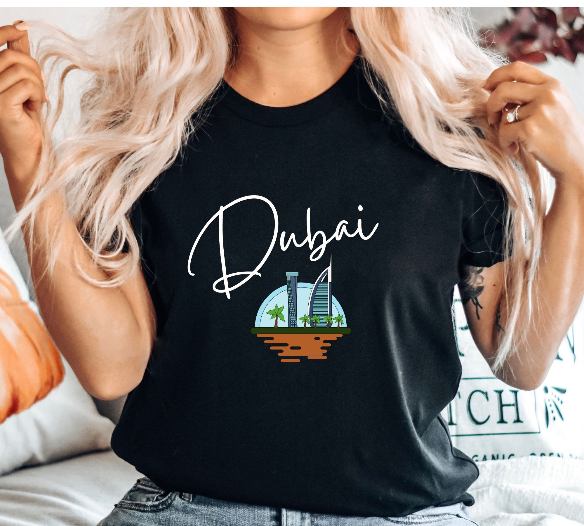Dubai T Shirt Travel Dubai Shirt Unisex Dubai T shirt Dubai Gift Dubai Souvenir Dubai Trip Unisex Crewneck T shirt Etsy