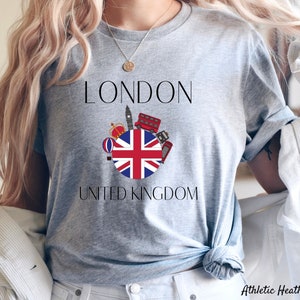 London Shirt, UK T shirt, England Shirt, United Kingdom Clothes, London Gift, British Tee, Soft and Comfortable Tshirt - Unisex