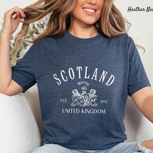 Scotland Shirt, Scotland T shirt, Scotland Gift , Scottish Gift, UK Shirt, United Kingdom T shirt, Unisex Soft and Comfortable T shirt image 6