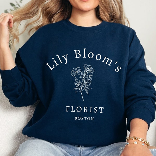 Lily Bloom's bloemist sweatshirt | Het eindigt met ons trui | Colleen Hoover-sweater | Lelie bloei | Boektok | Het begint bij ons | BIB