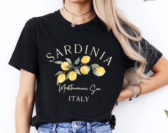 Sardinia Italy Shirt, Italy Shirt, Unisex Italy Soft and Comfortable T- shirt