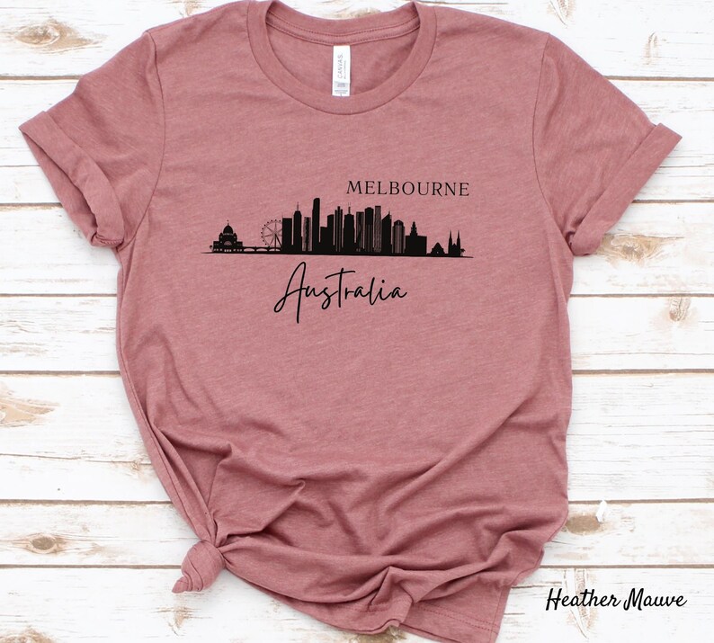 Melbourne Australia T Shirt, Australia Oceana T shirt, Melbourne City Shirt, Unisex Crewneck Australia T Shirt image 6