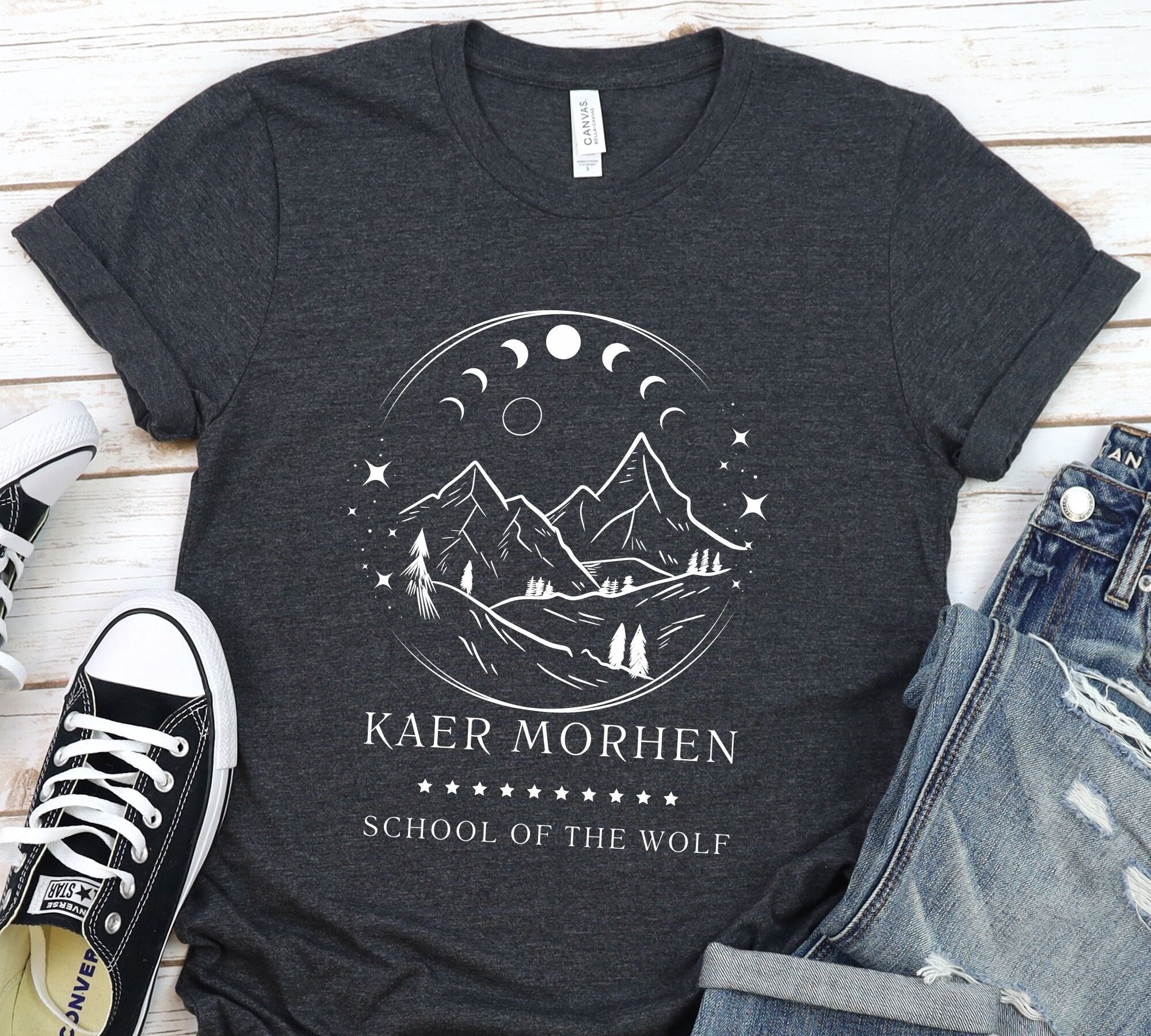 Kaer Morhen Shirt The Witcher Geralt of Rivia The Last Wish Andrzej Sapkowski Bookish Fandom Shirt Unisex Crewneck T shirt