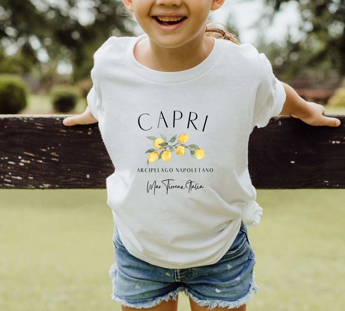 KIDS CROP TIE FRONT SHIRT 12-14 FROM SORRENTO WITH LOVE main image 1