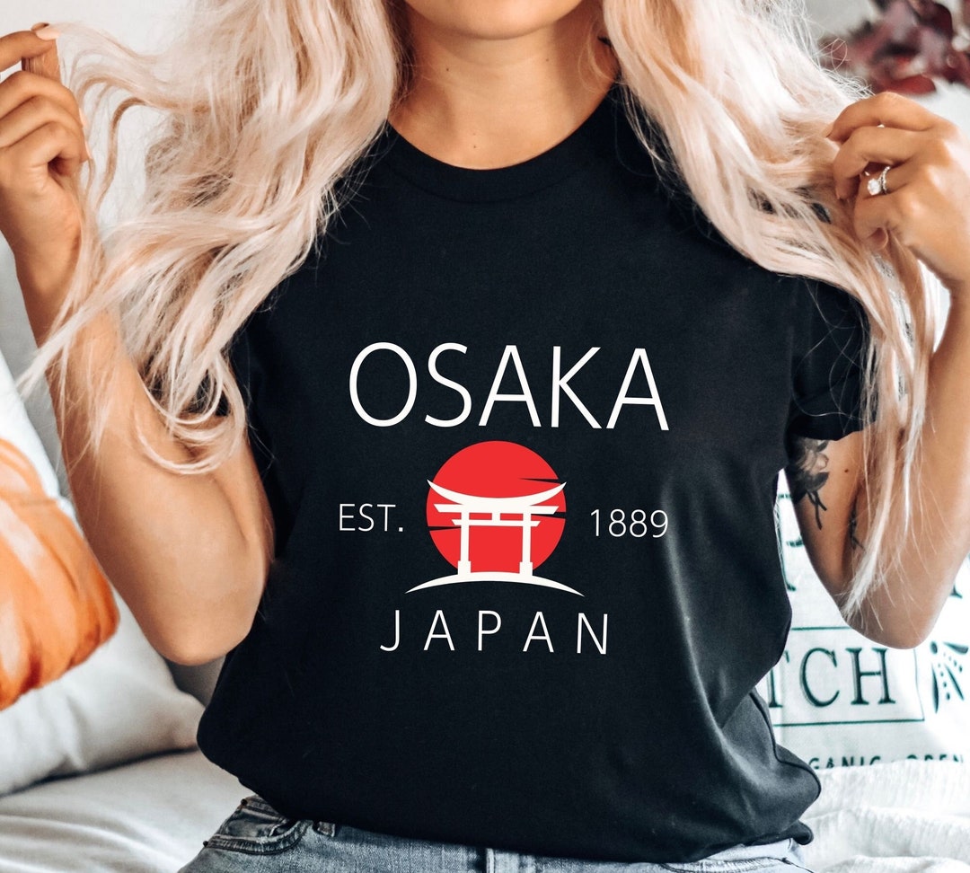 Osaka Japan T Shirt, Osaka City T Shirt, Travel Tokyo Japan Shirt, Japanese Gift Crewneck Unisex Soft Comfortable T Shirt - Etsy Osaka Japan T Shirt, Osaka City T Shirt, Travel Tokyo Japan Shirt, Japanese Gift Crewneck Unisex Soft Comfortable T Shirt - Etsy