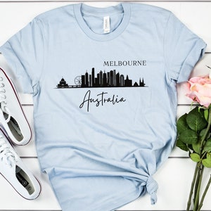 Melbourne Australia T Shirt, Australia Oceana T shirt, Melbourne City Shirt, Unisex Crewneck Australia T Shirt image 7