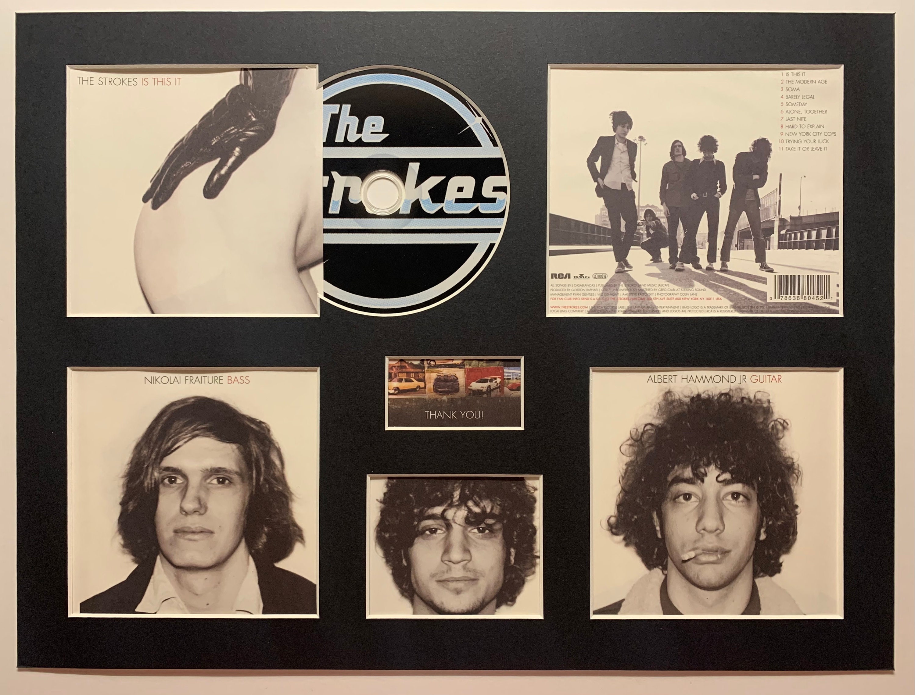 THE STROKES is This It Album Display Deluxe With - Etsy Finland