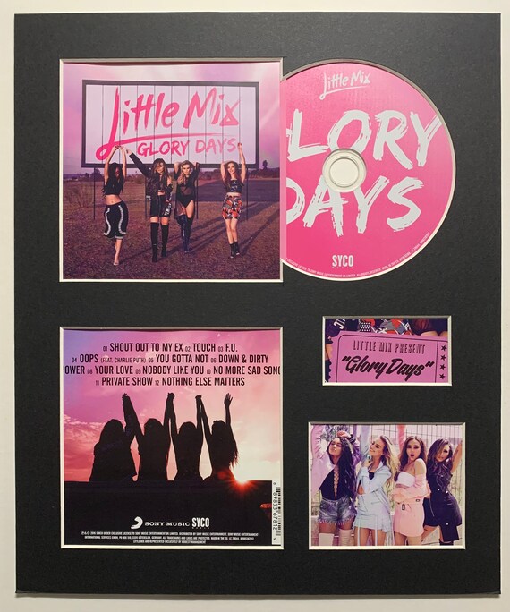 LITTLE MIX Glory Days Album Display With Authentic Cd - Etsy UK