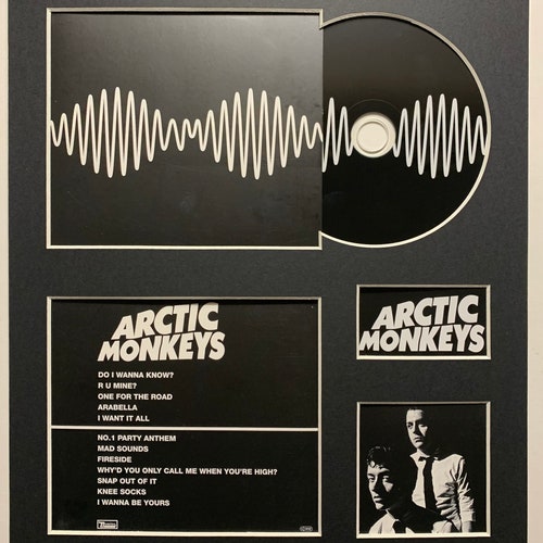 ARCTIC MONKEYS AM Album Display With Authentic Cd - Etsy UK