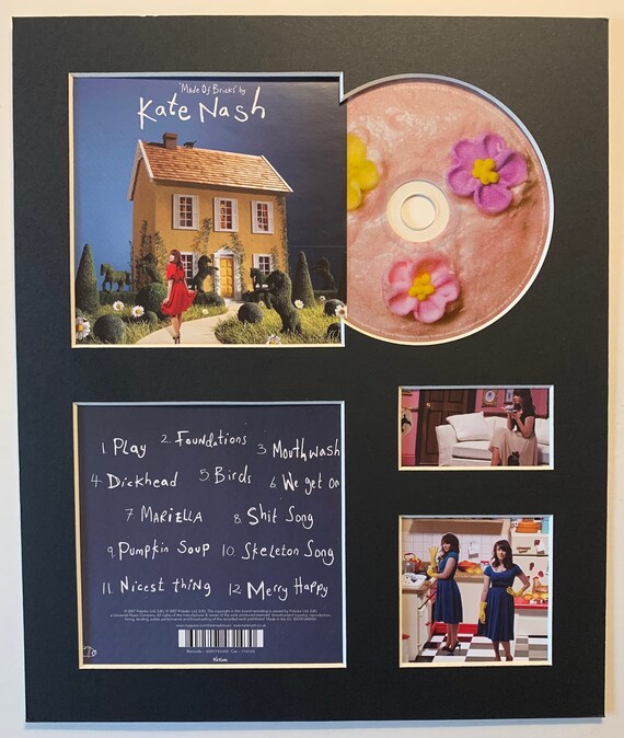 tyve Stejl Hofte KATE NASH Made of Bricks Album Display With Authentic Cd - Etsy Sweden