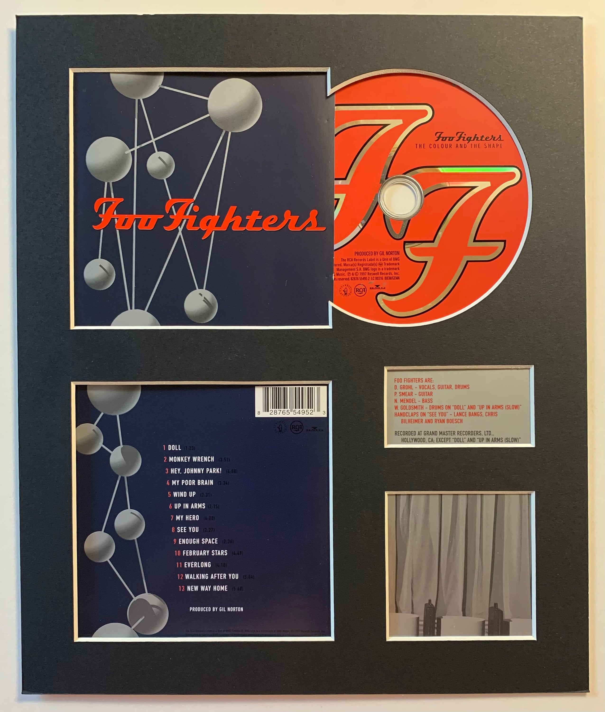 FOO FIGHTERS the Colour and the Shape Album Display With Etsy