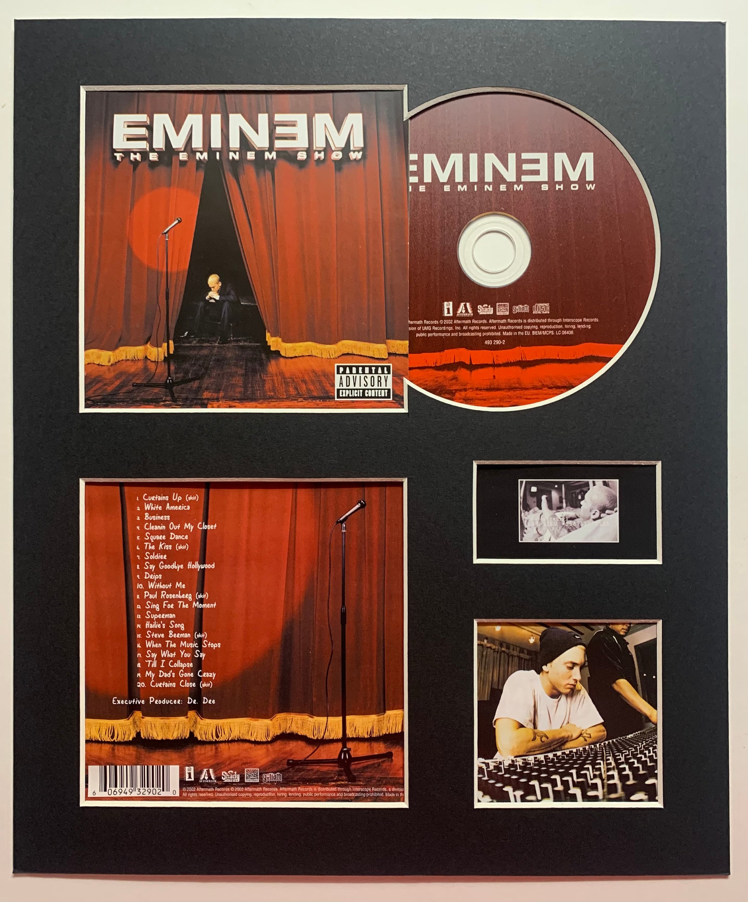 The Eminem Show Vintage 2002 Rap Music Album Promo Poster 22 x 34.5