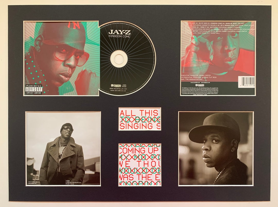 JAYZ Kingdom Come Album Display Deluxe With Authentic Etsy