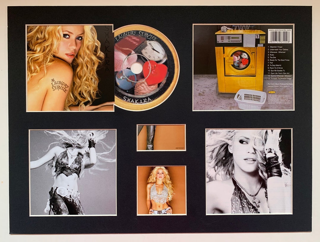 SHAKIRA Laundry Service Album Display Deluxe With - Etsy