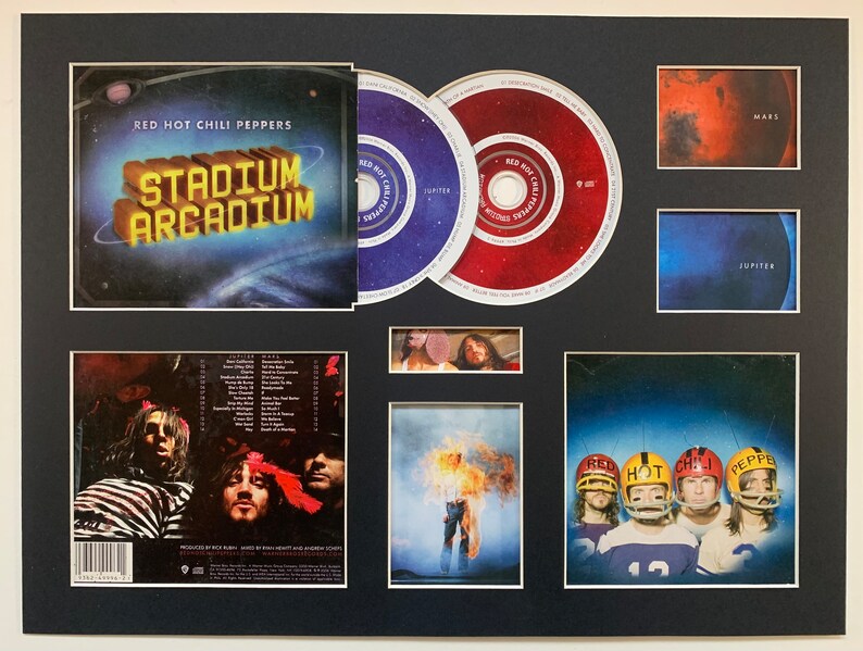 RED HOT Chili PEPPERS Stadium Arcadium Album Display 2 Etsy