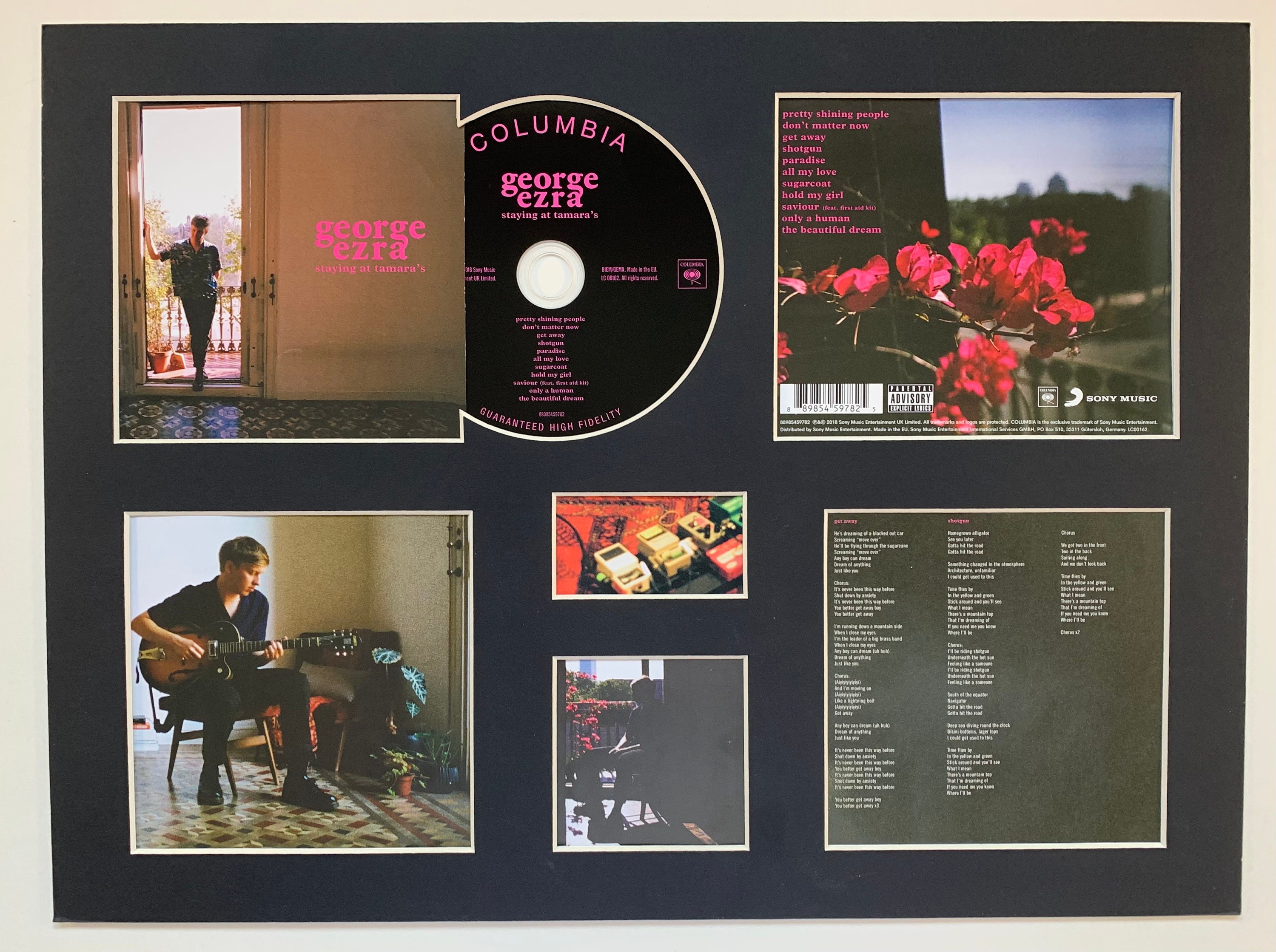 GEORGE EZRA at Tamara's Album Display Deluxe - Etsy