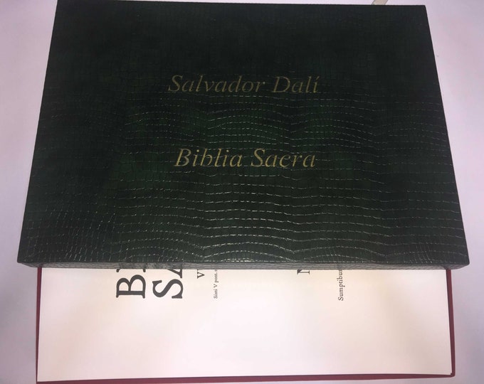 Salvador Dali Biblia Sacra 105 lithographs modern reproduction 2020 ISBN 9791220063210